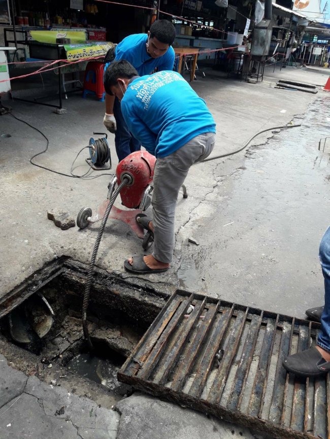 บริการแก้ไขท่อเมนต์น้ำทิ้งอุดตัน ที่ บ้านฉาง จ.ระยอง